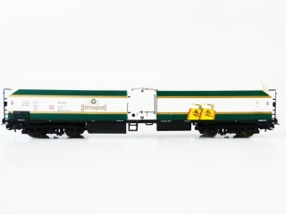 H0 SACHSENMODELLE 76193 Pivovarský vůz STERNQUELL 16 80 847 4173-5 DB TOP STAV NEPOUŽITÝ v orig. krabičce včetně doplňků a návodu